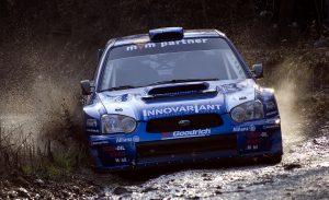 Subaru rally team. Grupa miłośników aut