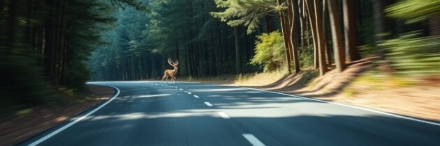 Zwierzęta na drodze – jak reagować, żeby uniknąć zderzenia i bezpiecznie zabezpieczyć miejsce zdarzenia