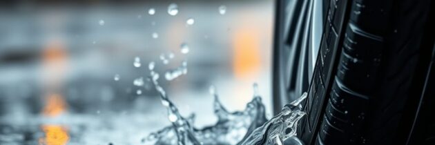 Opony a jazda w deszczu – bieżnik, ciśnienie i wiek opon a aquaplaning